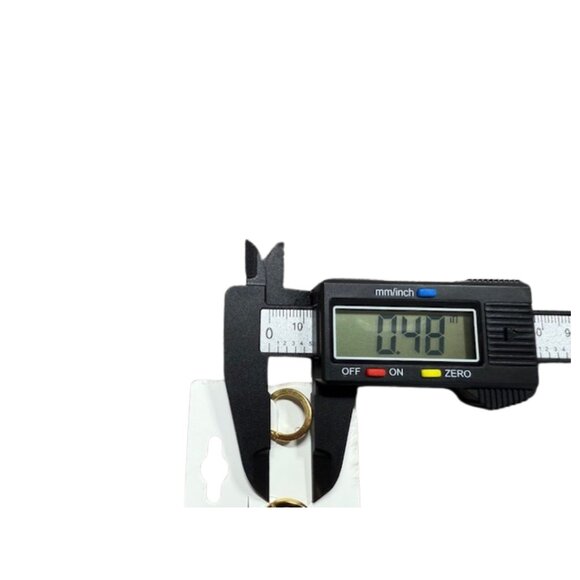 3-Pair Gold Tone Earrings Set – Hearts & Hoops - Picture 7 of 8